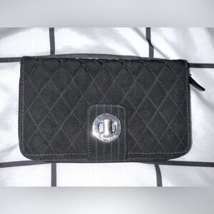 Vera Bradley Turnlock black Wallet